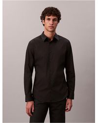 Calvin Klein - Slim Stretch Button Down Shirt - Lyst
