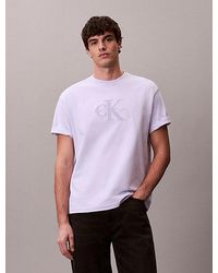 Calvin Klein - Jeans Relaxed Logo Appliqué T-Shirt - Lyst