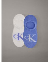 Calvin Klein - 2 Pack Soft Cotton Invisible Socks - Lyst