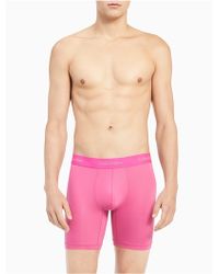 Pink Calvin Klein Boxers for Men | Lyst