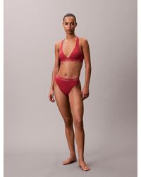 Calvin Klein - Tanga Bikini Bottoms - Lyst