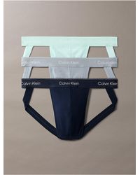 Calvin Klein - Icon Cotton Stretch 3-Pack Jock Strap - Lyst