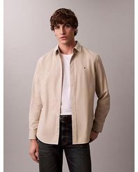 Calvin Klein - Jeans Oxford Cotton Button Down Shirt - Lyst