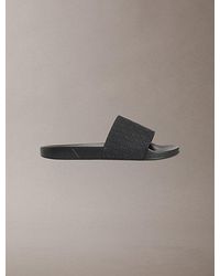 Calvin Klein - Nemo Contoured Emblem Logo Sliders - Lyst