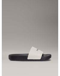 Calvin Klein - Claquettes Avec Logo - Lyst