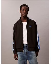 Calvin Klein - Stretch Twill Track Jacket - Lyst