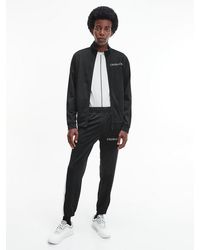 Calvin Klein Trainingsanzug aus Komfort-Jersey - Schwarz