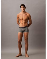 Calvin Klein - Brushed Microfiber Stretch Low Rise Trunk - Lyst