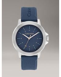 Calvin Klein - Orologio Con Quadrante Audace E Cinturino - Lyst