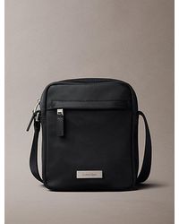Calvin Klein - Water Repellent Nylon Reporter Bag - Lyst