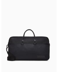 calvin klein mens briefcase