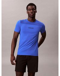 Calvin Klein - Feuchtigkeitsableitendes, Schnell Trocknendes Performance-Gym-T-Shirt - Lyst