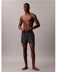 Calvin Klein - Monogram Logo Slim Boxer - Lyst