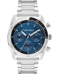 Calvin Klein - Multifunction Link Bracelet Watch - Lyst