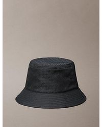 Calvin Klein - Bucket Hat Aus Ripstop Mit Emblem-Logo - Lyst