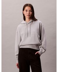 Calvin Klein - Sweat À Capuche En Éponge De Qualité Supérieure - Lyst
