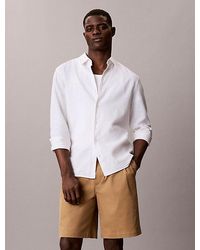 Calvin Klein - Jeans Cotton Twill Chino Shorts - Lyst