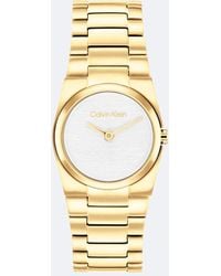 Calvin Klein - Plated Steel Bracelet Watch - Lyst