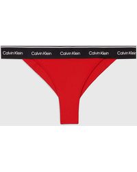 Calvin Klein - Brazilian Bikini Bottoms - Ck Meta Legacy - Lyst