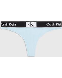 Calvin Klein - Thong Bikini Bottoms - Ck96 - Lyst