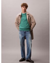 Calvin Klein - Relaxed Monogram Sweatshirt - Lyst
