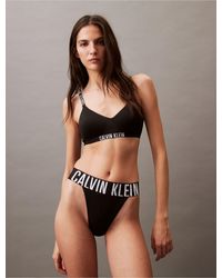 Calvin Klein - Intense Power Micro High Leg Thong - Lyst