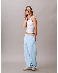 Calvin Klein - Cotton Terry Monogram Joggers - Lyst
