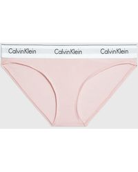 Calvin Klein - Modern Cotton Stretch-cotton Bikini Briefs - Lyst
