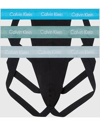 Calvin Klein - Lot de 3 strings homme - Cotton Stretch - Lyst