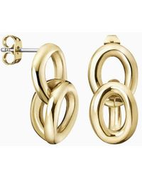 Calvin Klein Pendientes colgantes - Statement - Amarillo
