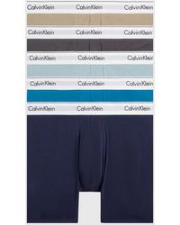 Calvin Klein - 5 Pack Boxer Briefs - Modern Cotton - Lyst