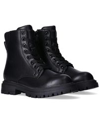 Calvin Klein - Kids Easy-Zip Lug Lace-Up Boots - Lyst