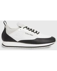 Calvin Klein - Recycled Knit Trainers - Lyst