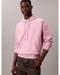 Calvin Klein - Jeans Relaxed Monogram Hoodie - Lyst