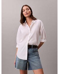 Calvin Klein - Jeans 90S Relaxed Denim Shorts - Lyst