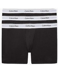 Calvin Klein - Pack de 3 bóxers largos de talla grande - Modern Cotton - Lyst