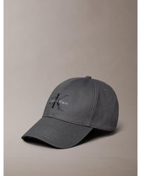 Calvin Klein - Embroidered Monogram Logo Twill Cap - Lyst
