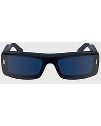 Calvin Klein - Modified Rectangle Sunglasses - Lyst