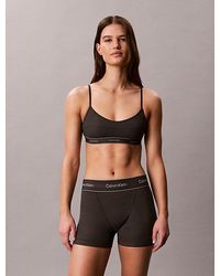 Calvin Klein - Unlined Bralette Heritage Cotton - Lyst