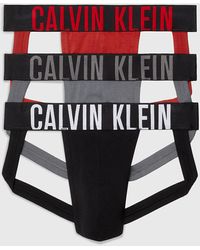 Calvin Klein - 3 Pack Jock Straps - Intense Power - Lyst