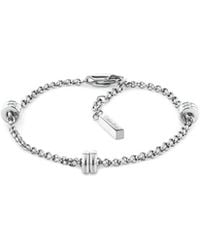 Calvin Klein - Stainless Steel Bead Chain Bracelet - Lyst