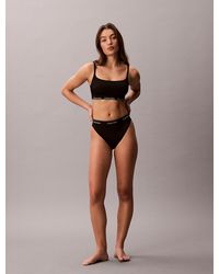 Calvin Klein - Bralette Bikini Top - Lyst