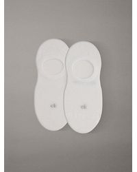 Calvin Klein - 2 Pack Soft Texture Invisible Socks - Lyst