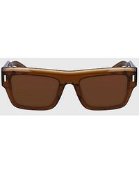 Calvin Klein - Square Sunglasses - Lyst