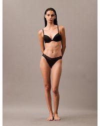 Calvin Klein - Bikini Briefs Soft Stretch Lace - Lyst