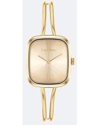 Calvin Klein - Sculpted Square Bracelet Watch - Lyst