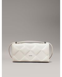 Calvin Klein - Quilted Convertible Shoulder Bag - Lyst