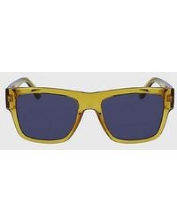 Calvin Klein - Jeans Rectangle Sunglasses - Lyst