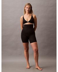 Calvin Klein - High Waisted Shapewear Shorts Stay Put Stretch - Lyst