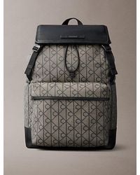 Calvin Klein - Water Repellent Logo Jacquard Backpack - Lyst